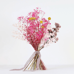 Image showing the Pinks Medium hand-tied bouquet, H36-42cm, Bonbon product.