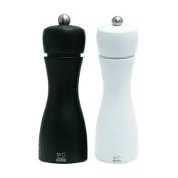 Image showing the Tahiti Salt and pepper mill, 15cm, black and white product.