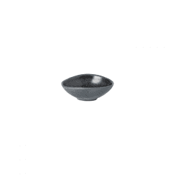 Image showing the Livia Set of 6 Oval Bowls, D10cm, Matte Black product.