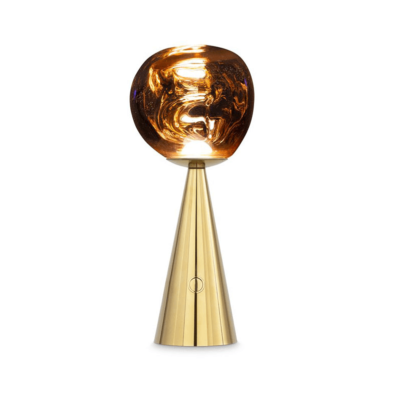 Melt Portable Lamp, H28.5cm, Gold