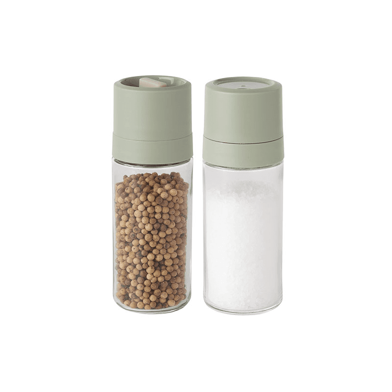 Leo Balance 2 Piece Grinder & Shaker Set, Mint