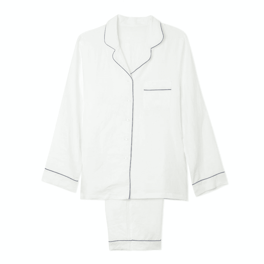 Pyjama trouser set - large, White