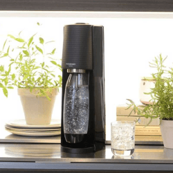 Image showing the Terra Sparkling water maker, Black product.