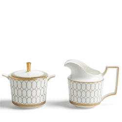Image showing the Renaissance Grey Sugar & Creamer product.