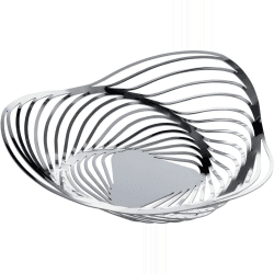 Image showing the trinity Fruit basket, 26 x 7cm, Stainless Steel Mirror Polished product.