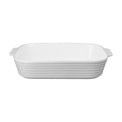 Image showing the James Martin Cook Rectangular Dish Large, Soft Grey product.