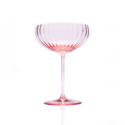 Image showing the Lyon Set of 2 Champagne Saucers, 210ml, Rosa product.