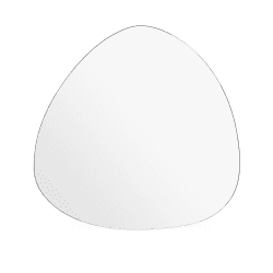 Image showing the Orta Drop Mirror, D90cm, Oak product.
