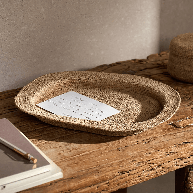 Seagrass Tray, Natural