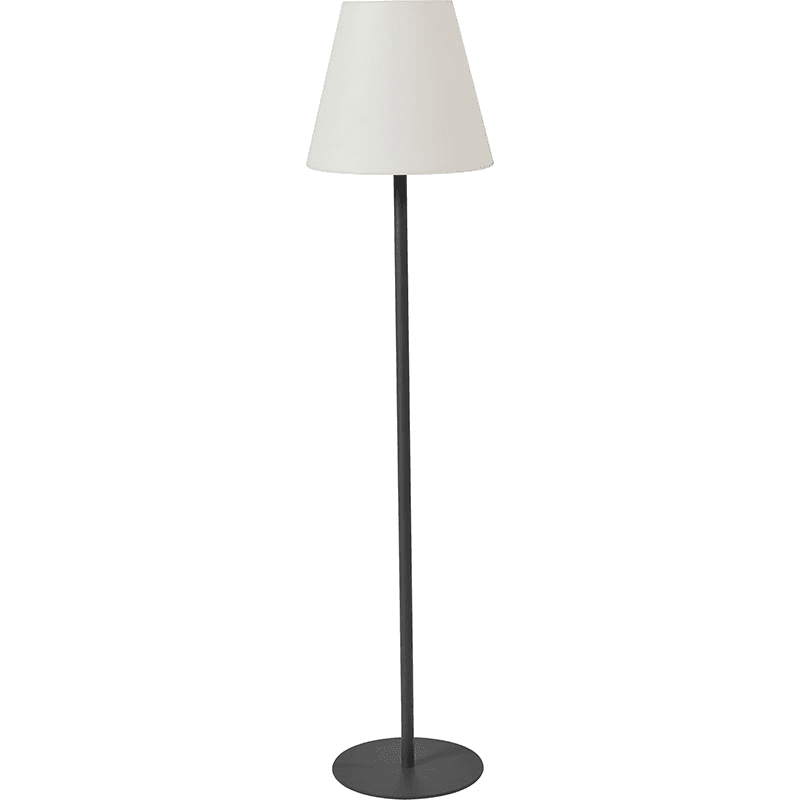 Outdoor Floor Lamp, H153cm, Grey