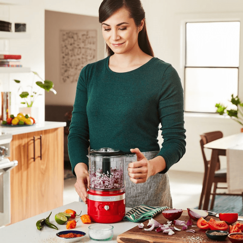 Cordless food chopper, Empire Red