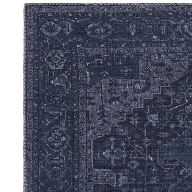 Kaya Traditional Classic Sara Rug, 120 x 170cm, Navy, Black, Multi