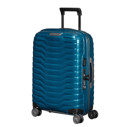 Image showing the Proxis Cabin Suitcase, H55 x L40 x W20/23cm, Petrol Blue product.