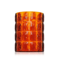 Image showing the Matelasse, Vase, Amber, Yellow product.