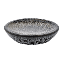 Image showing the Ugo Soap dish, L12 x W10 x H3cm, Olive Black product.