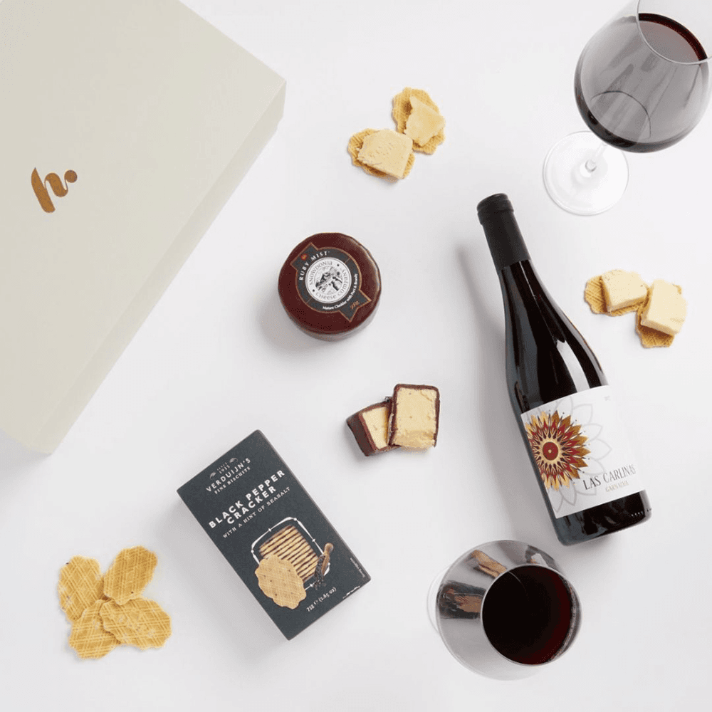 Classic Wine & Cheese Gift Box