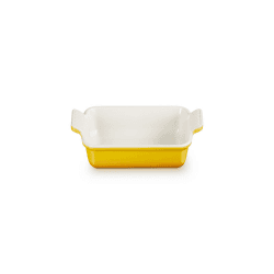 Image showing the Stoneware Heritage Rectangular Dish, 19cm, Nectar product.
