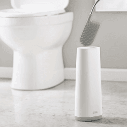 Image showing the Flex Smart toilet brush, White/Grey product.