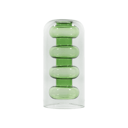 Image showing the Bump Tall Vase, H27cm, Green product.