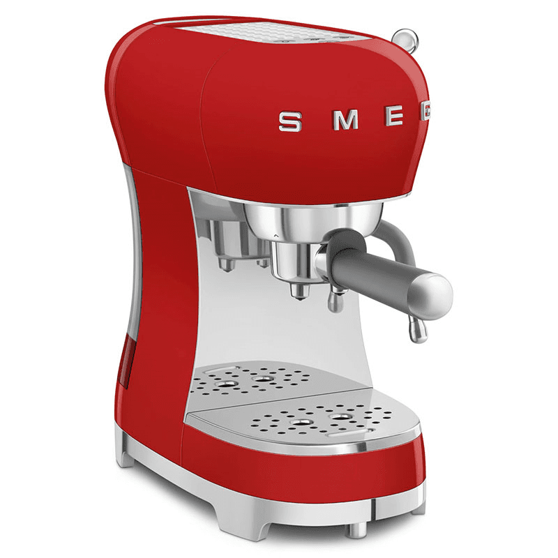 50's Style Espresso Coffee Machine, Red