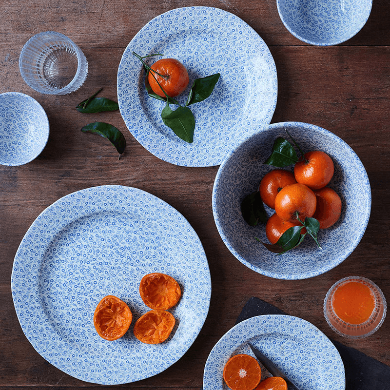 Felicity Plate, D19cm, Pale Blue