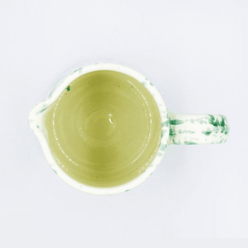Splatter Jug, H14cm, Pistachio