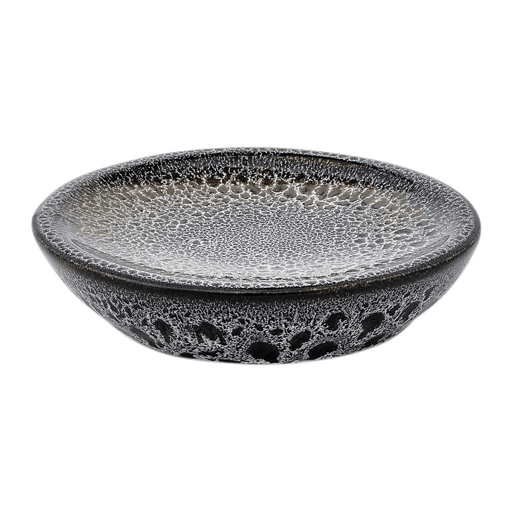 Ugo Soap dish, L12 x W10 x H3cm, Olive Black
