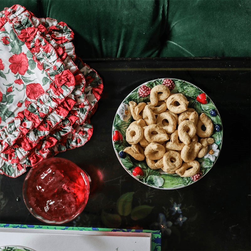 Frutti Di Bosco Set of 4 Bowls, D17.5cm, Multi
