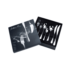 Image showing the Signature-Cascade 42 piece cutlery set, Stainless Steel product.