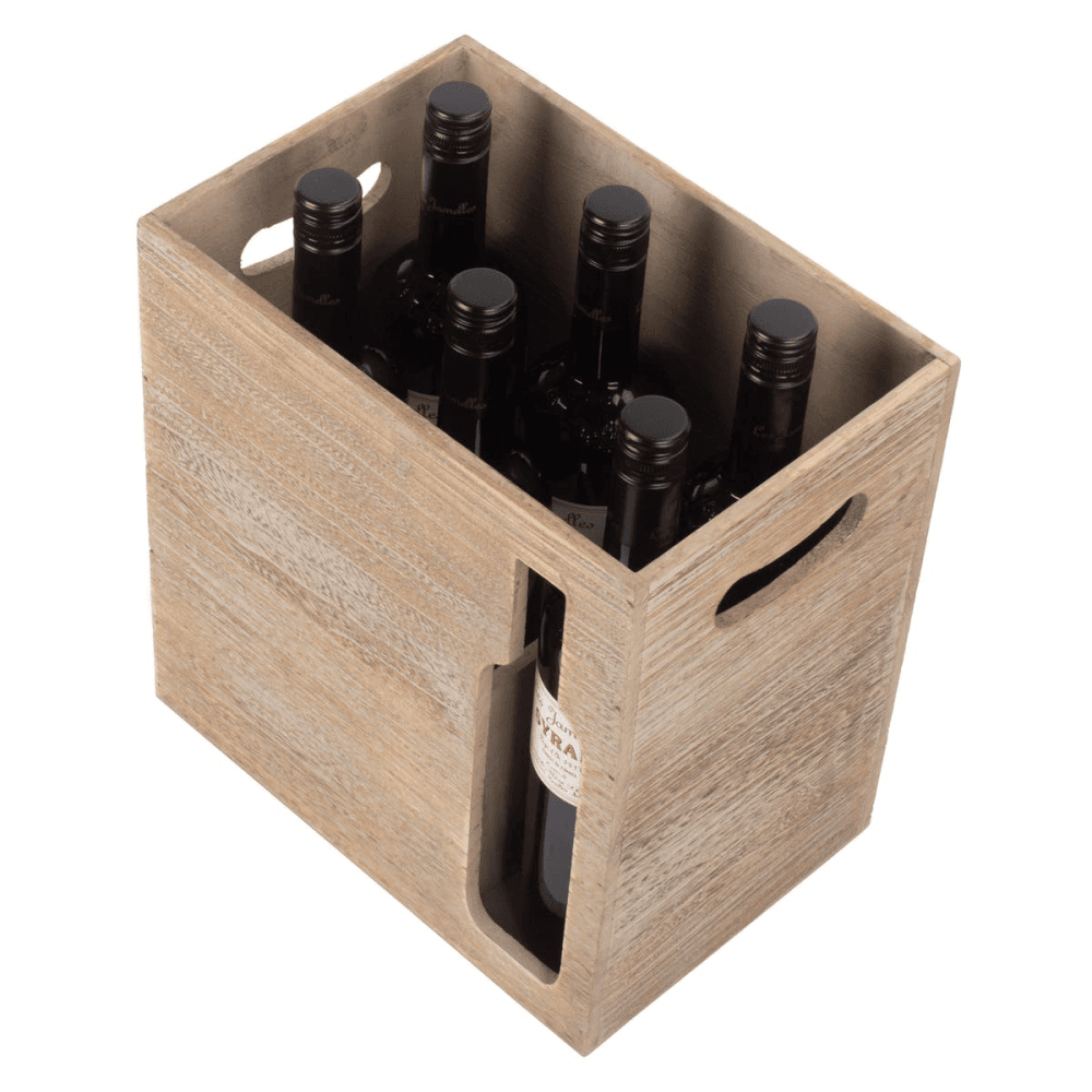 Wine Bottle Carrier, Natural