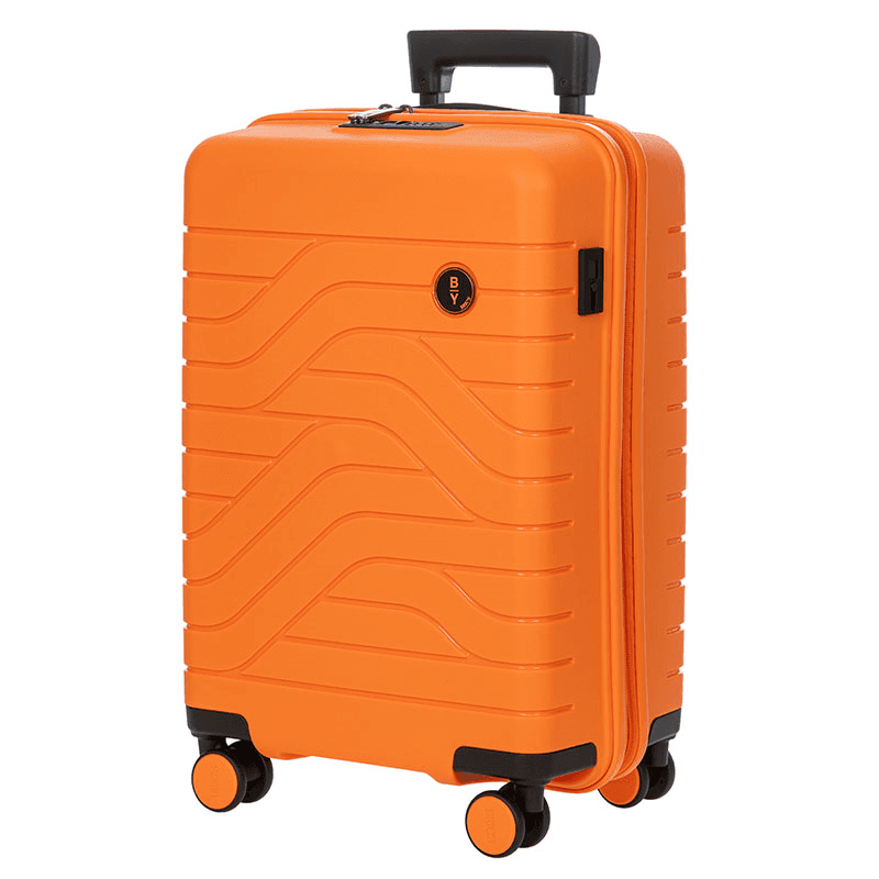 Ulisse Expandable Carry-on Suitcase, H55cm x L37 x W23cm, Orange