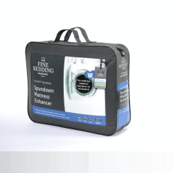 Image showing the Spundown Superking Mattress Enhancer, White product.