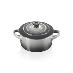 Image showing the Stoneware Petite round casserole, 10cm, Flint product.