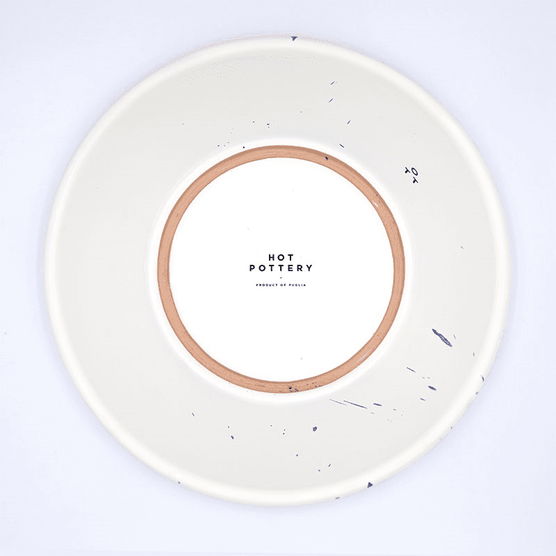 Splatter Salad Bowl, D24cm, Blueberry