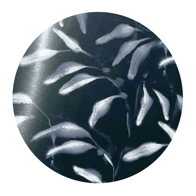 Amongst Placemat, D28cm, Black Navy