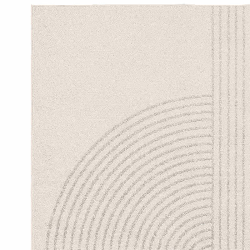 Muse Cream Arch Rug, L160 x W230cm, Beige