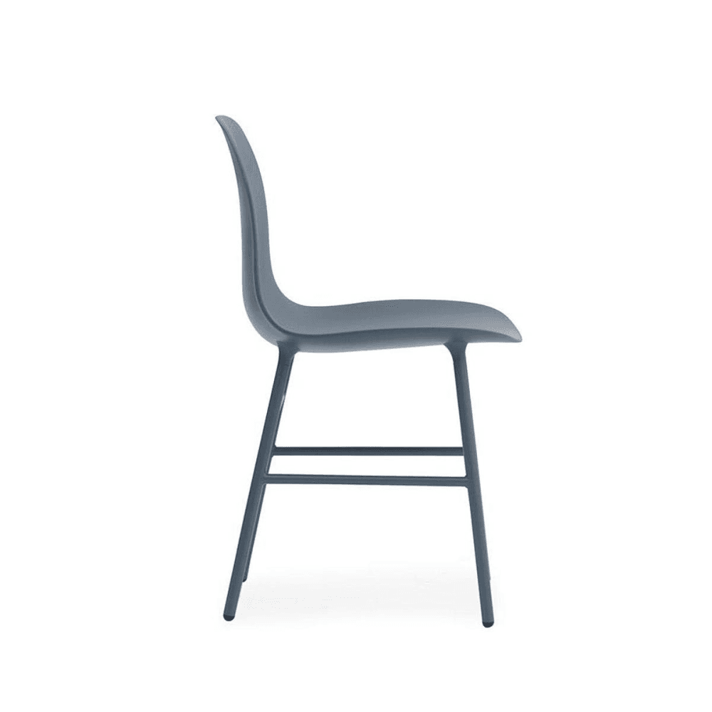 Form Dining chair, L48 x H80 x D52cm, Blue