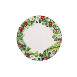 Image showing the Frutti Di Bosco Set of 4 Side Plates, D21cm, Multi product.