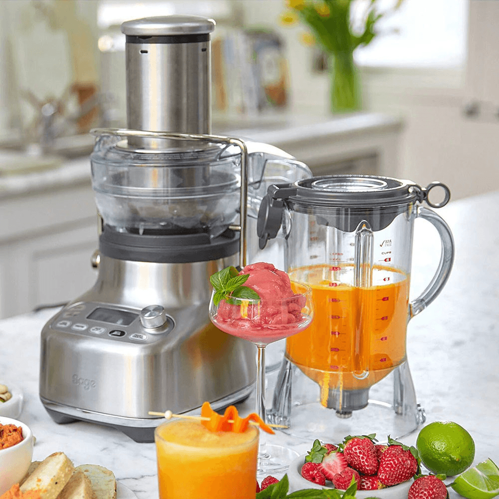The 3X Bluicer Pro Blender and juicer, 1.5 litre, Silver