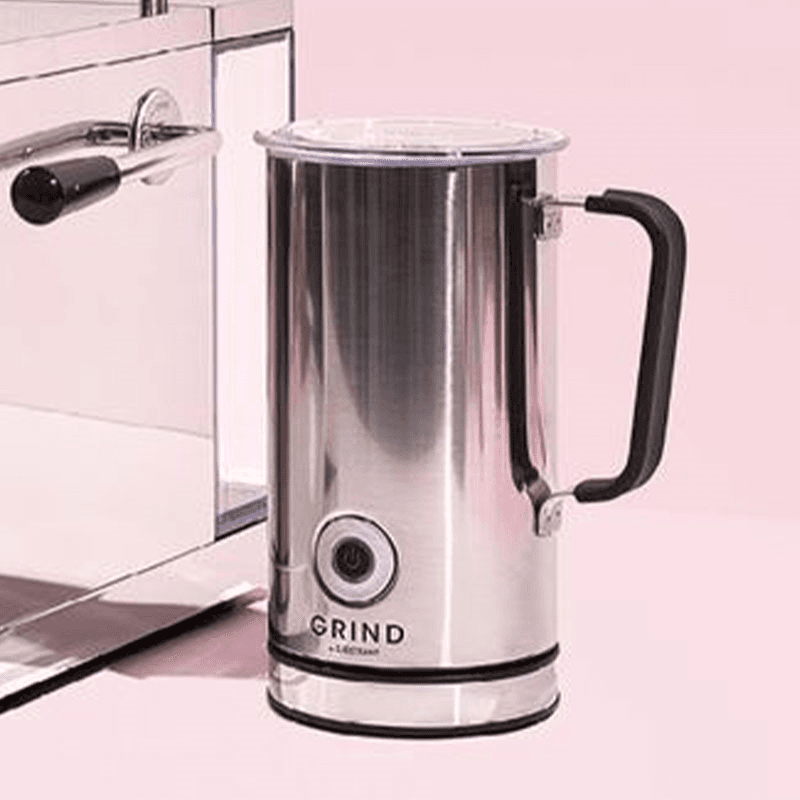 Grind Milk Frother, 20cm x 11cm, Stainless Steel