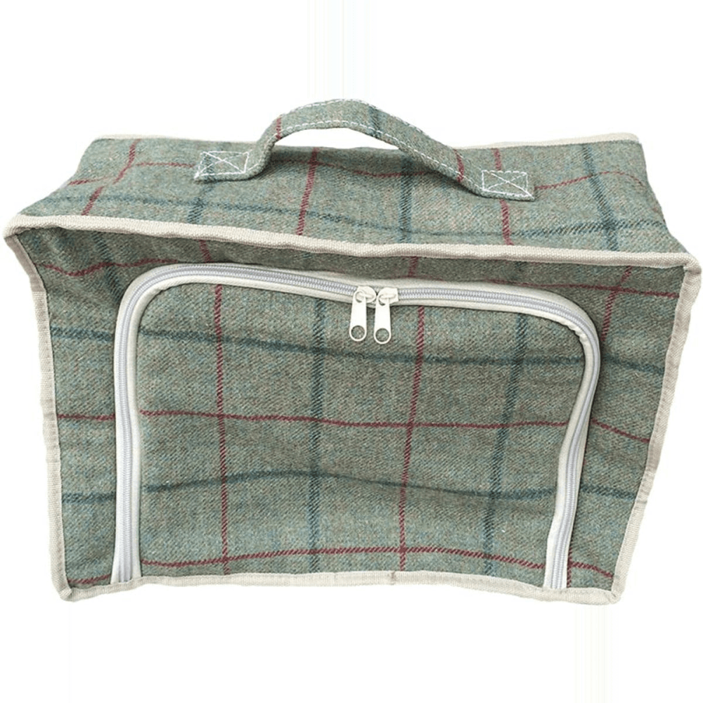 Tweed Cooler Bag, Green, Green
