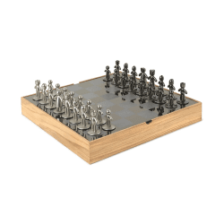 Image showing the Buddy Chess Set, 35 x 36cm, Natural product.