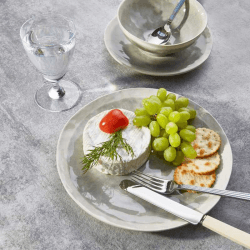 Image showing the Sea Foam Dinner Plate, D27cm, Dove Grey product.