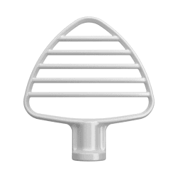 Image showing the Pastry Beater & Scraper, White product.