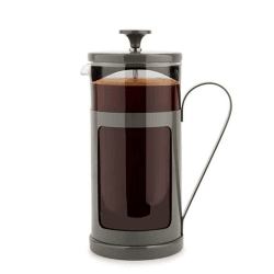 Image showing the Monaco Stainless Steel Cafetière, 8 Cup, Grey product.