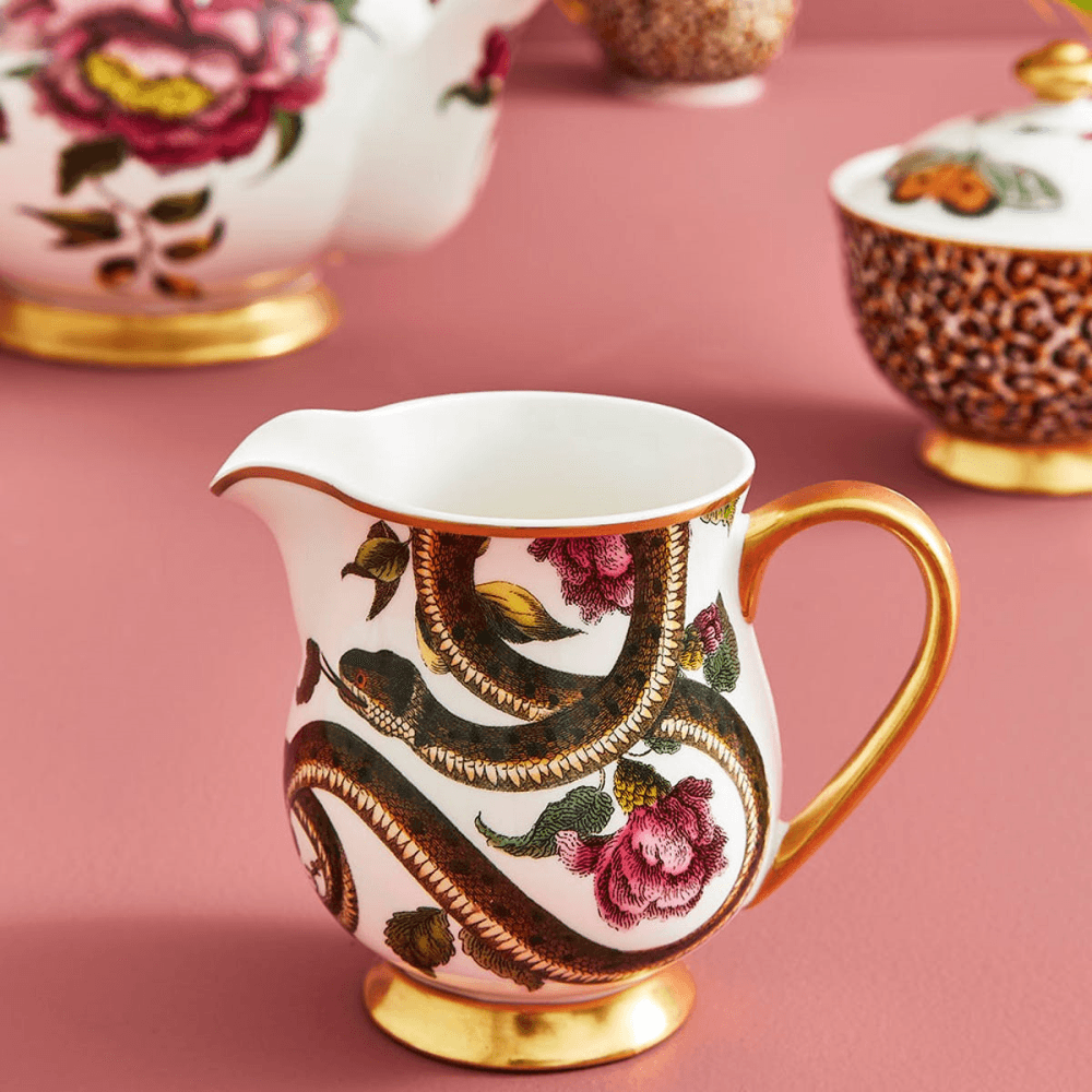 Creatures of Curiosity Cream Jug Fruit, White