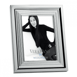 Image showing the Vera Wang With Love Photograph Frame, 8 x 10", Silver Plate product.