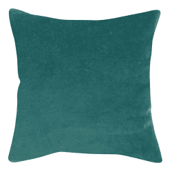 Image showing the Elise Velvet Cushion, 45 x 45cm, Green/Grey product.
