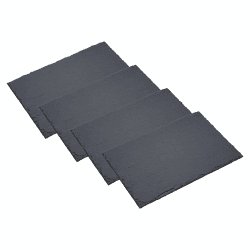 Image showing the Set of 4 slate placemats product.