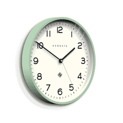 Image showing the Echo Number three Wall clock, Dia37cm, Neo Green product.